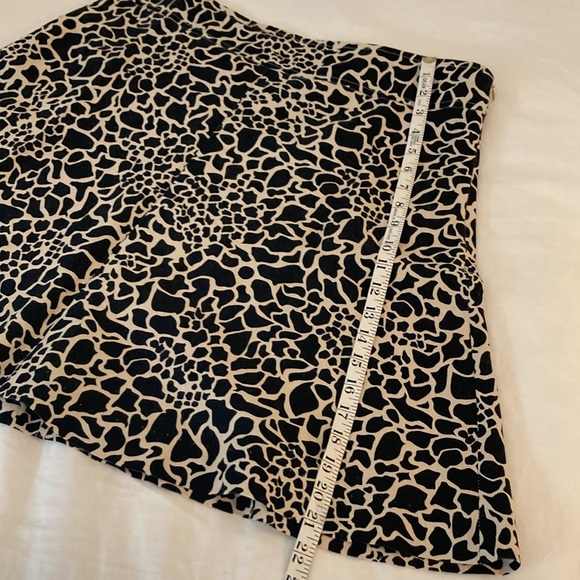 Merona animal print A-line skirt 10 - Picture 8 of 11
